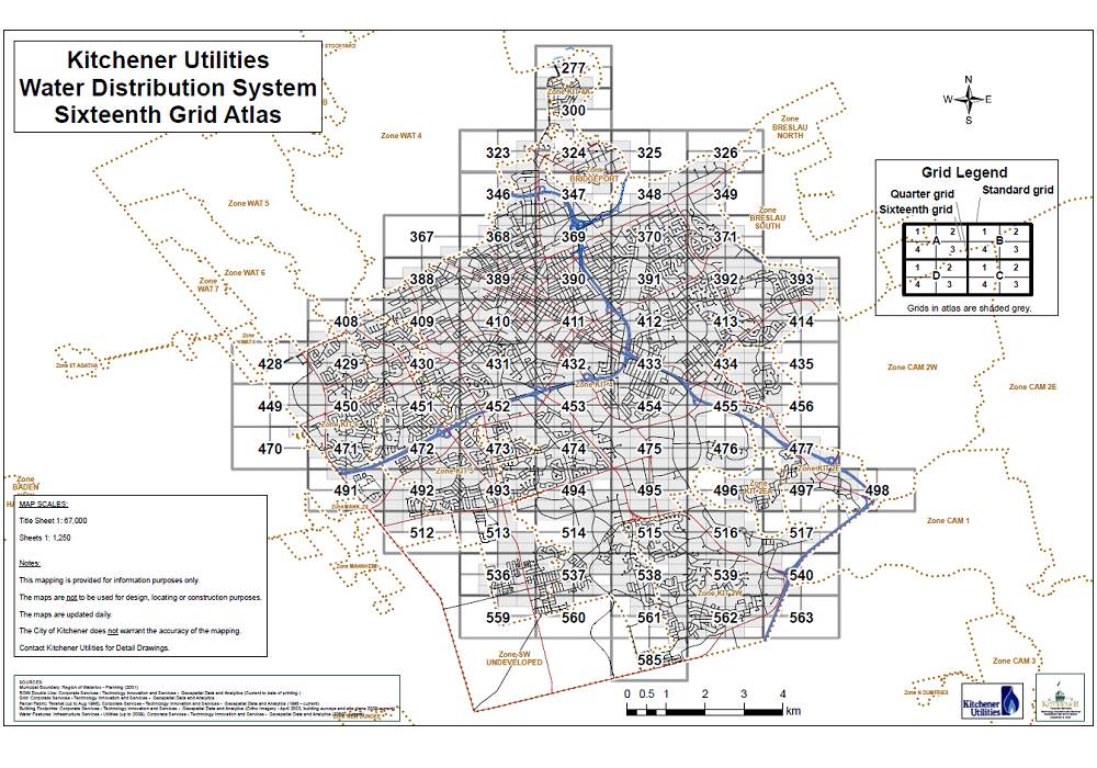 Kitchener Waterloo Map